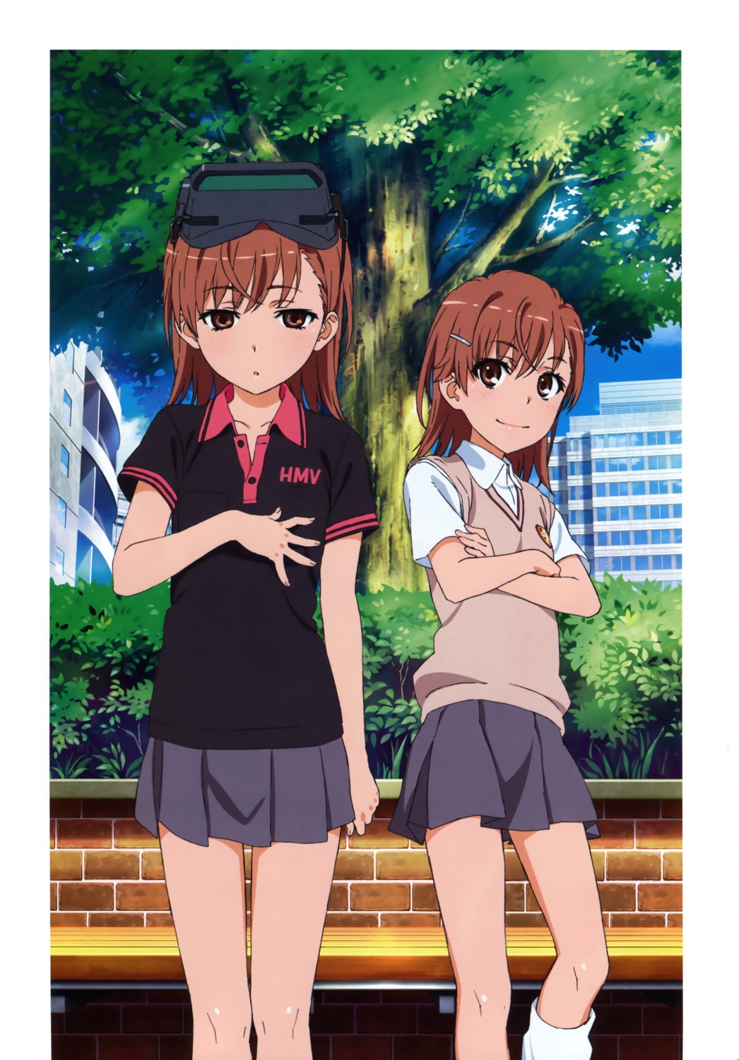 misaka_imouto, misaka_mikoto, seifuku, toaru_kagaku_no_railgun, toaru_majutsu_no_index