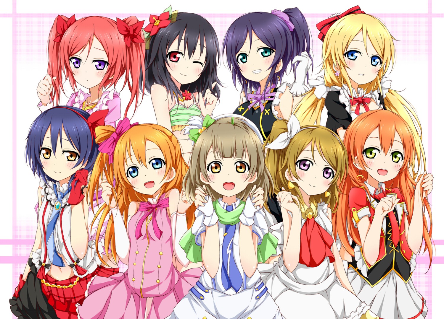 ayase_eli, hoshizora_rin, karamone-ze, koizumi_hanayo, kousaka_honoka, love_live!, love_live!_(series), minami_kotori, nishikino_maki, sonoda_umi, toujou_nozomi, yazawa_nico