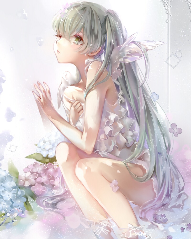 dress, hatsune_miku, tukino_(panna), vocaloid, wings