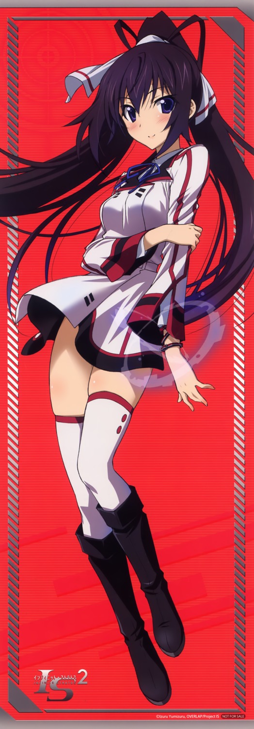infinite_stratos, infinite_stratos_2, seifuku, shinonono_houki, thighhighs