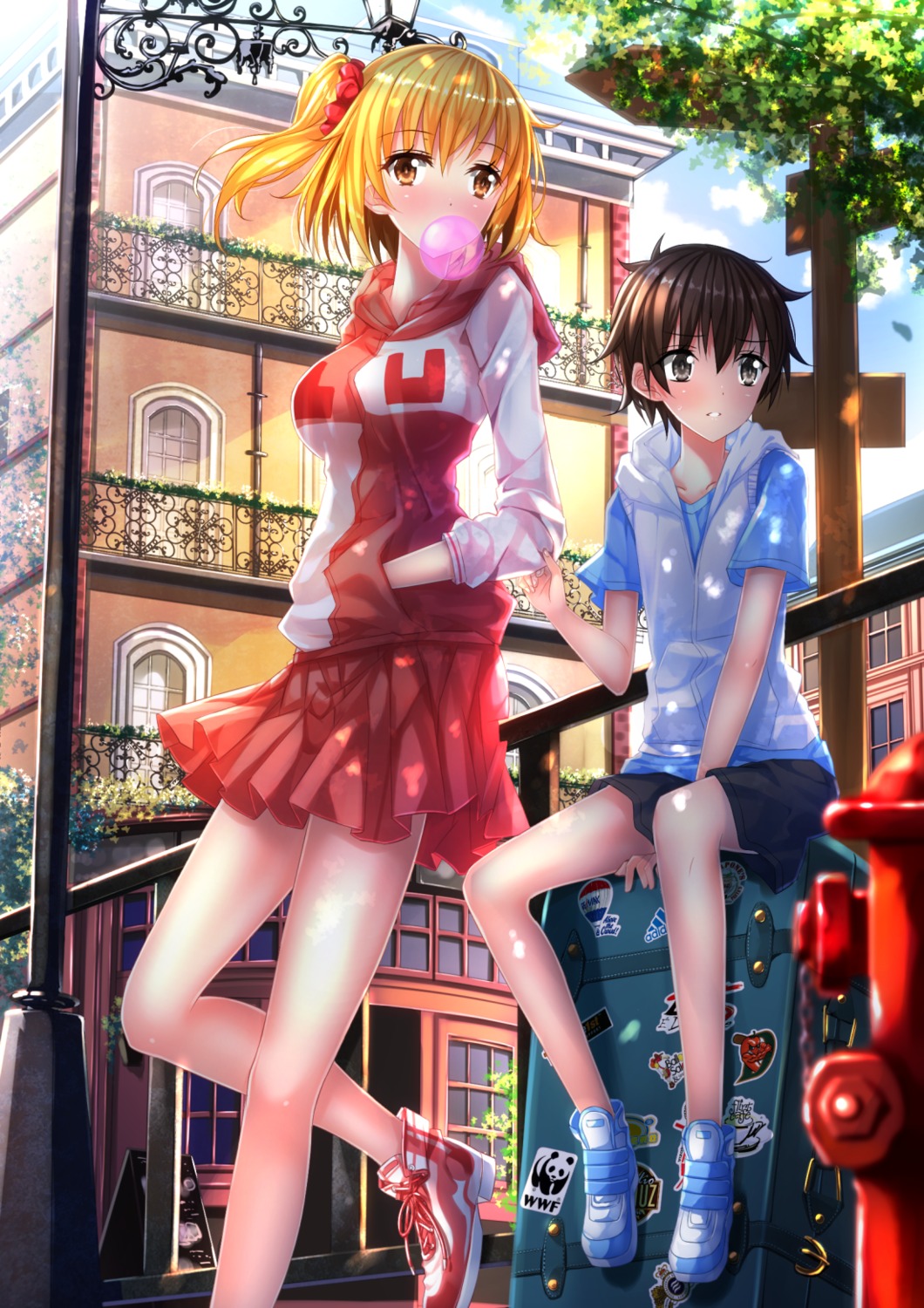 amamiya_hibiya, kagerou_project, kisaragi_momo, swordsouls, thighhighs