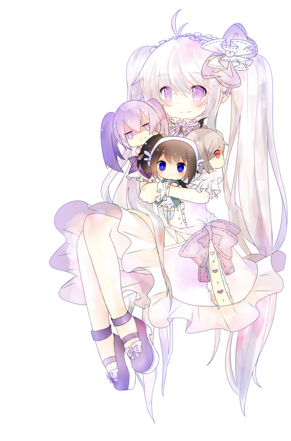 chibi, dress, freeze, summer_dress