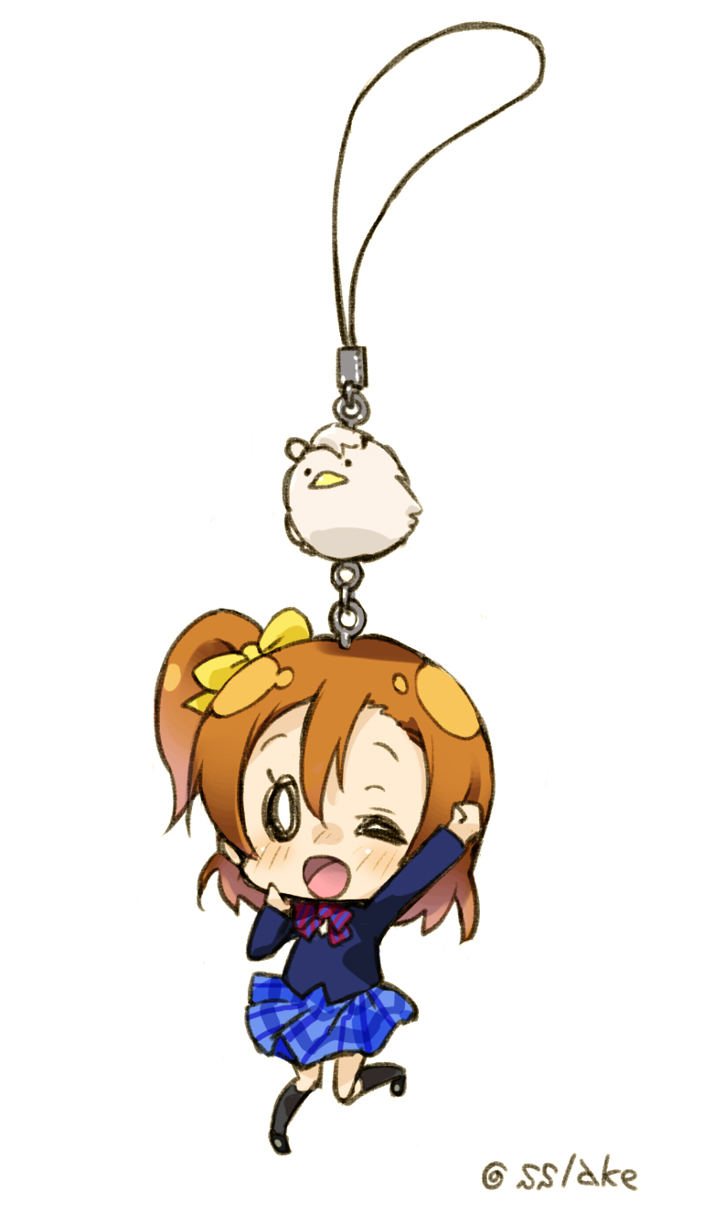 chibi, kousaka_honoka, love_live!, love_live!_(series), minase_shuu, seifuku