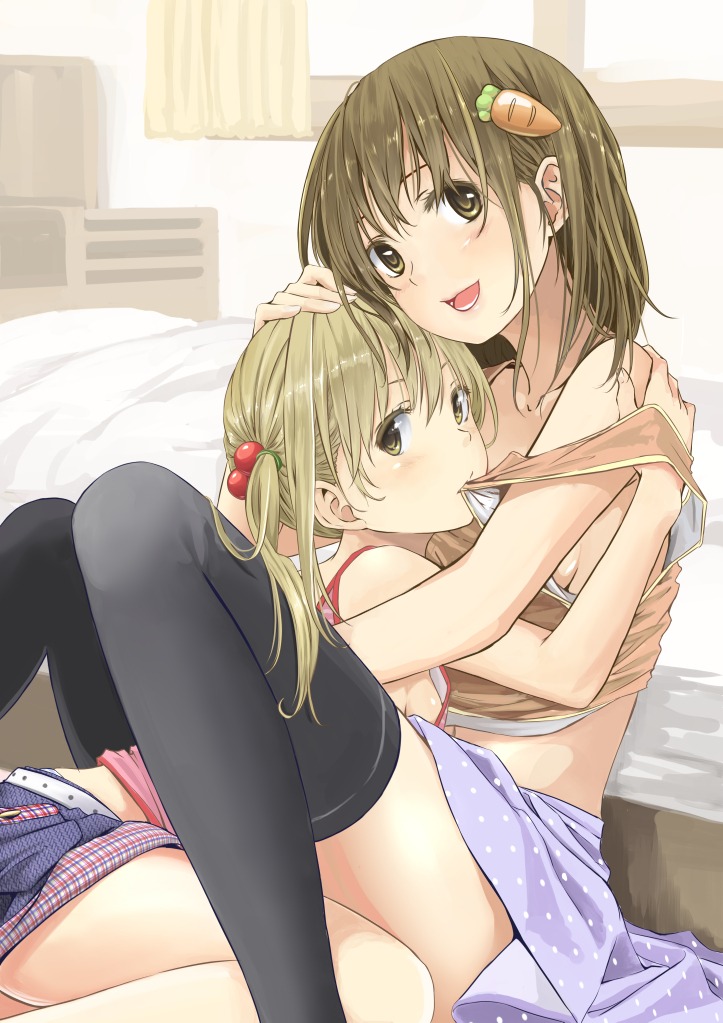 thighhighs, yoropa, yuri