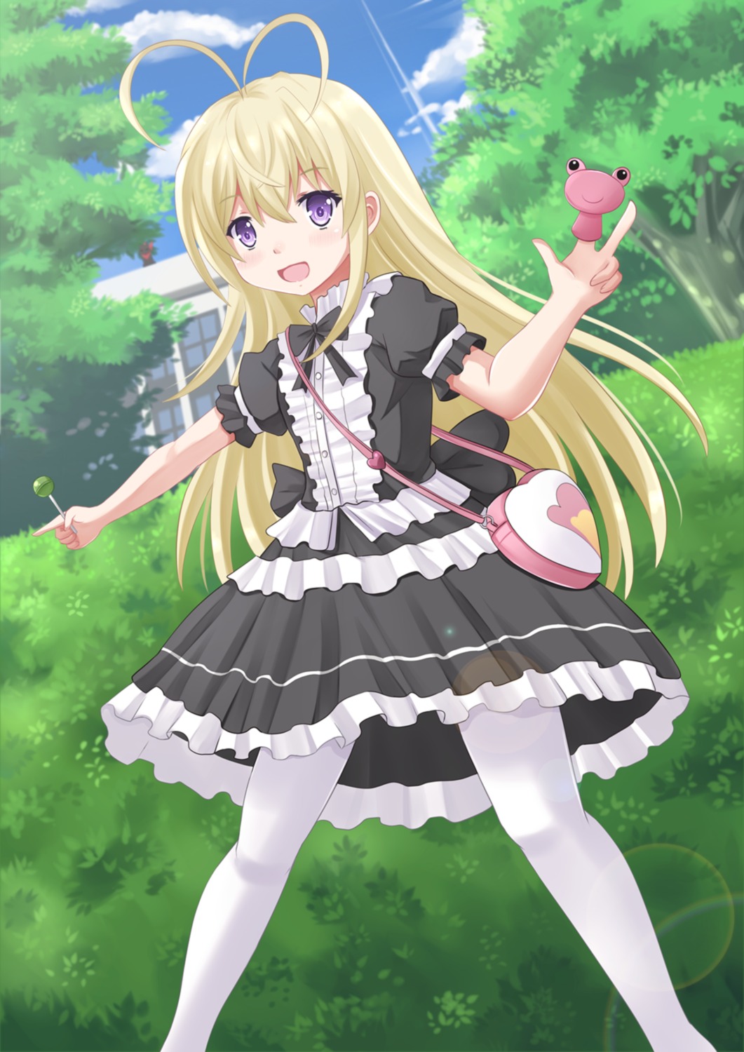 febrie, gothic_lolita, kazenokaze, lolita_fashion, pantyhose, toaru_kagaku_no_railgun, toaru_majutsu_no_index
