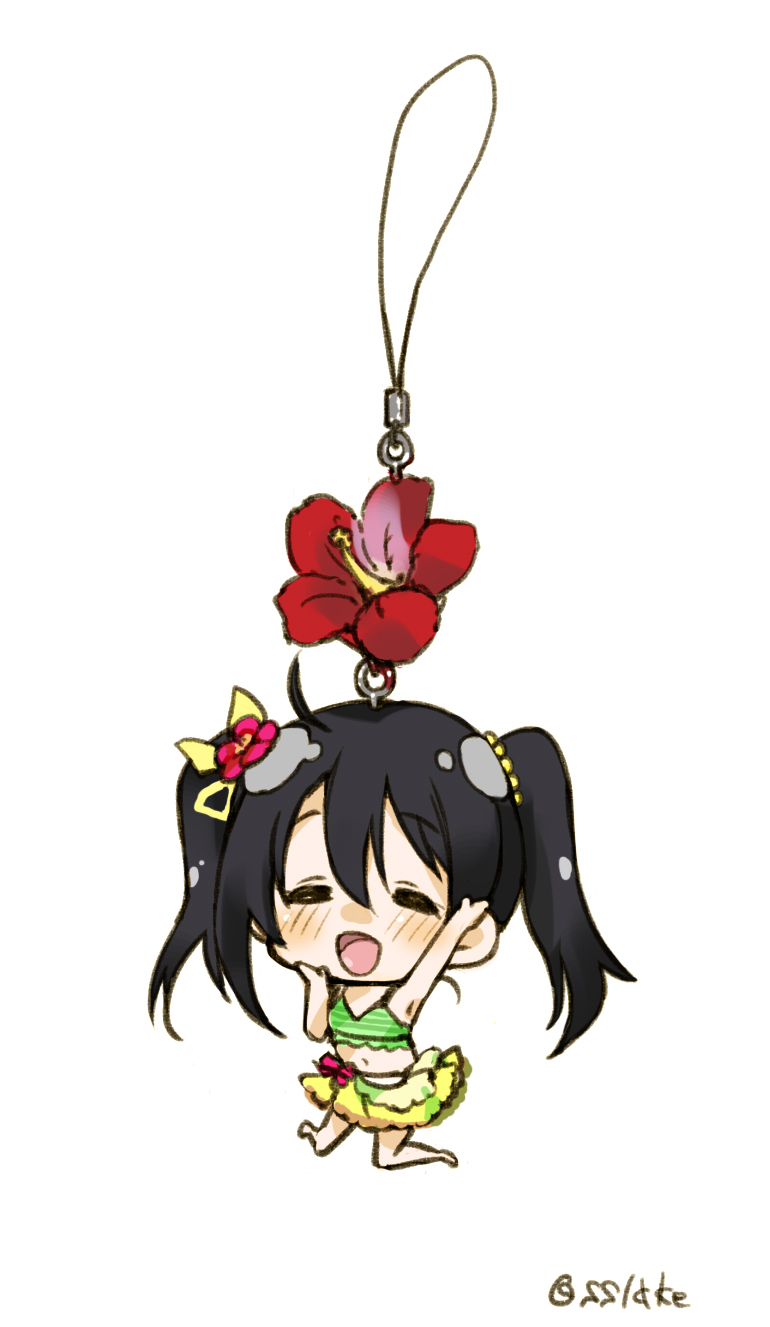 bikini, chibi, love_live!, love_live!_(series), minase_shuu, swimsuits, yazawa_nico