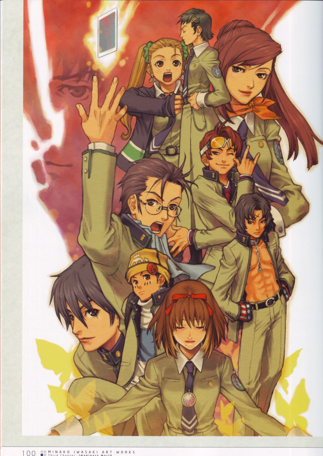ayase_yuuka, binding_discoloration, inaba_masao, iwasaki_minako, kido_reiji, kirishima_eriko, mayuzumi_yukino, megaten