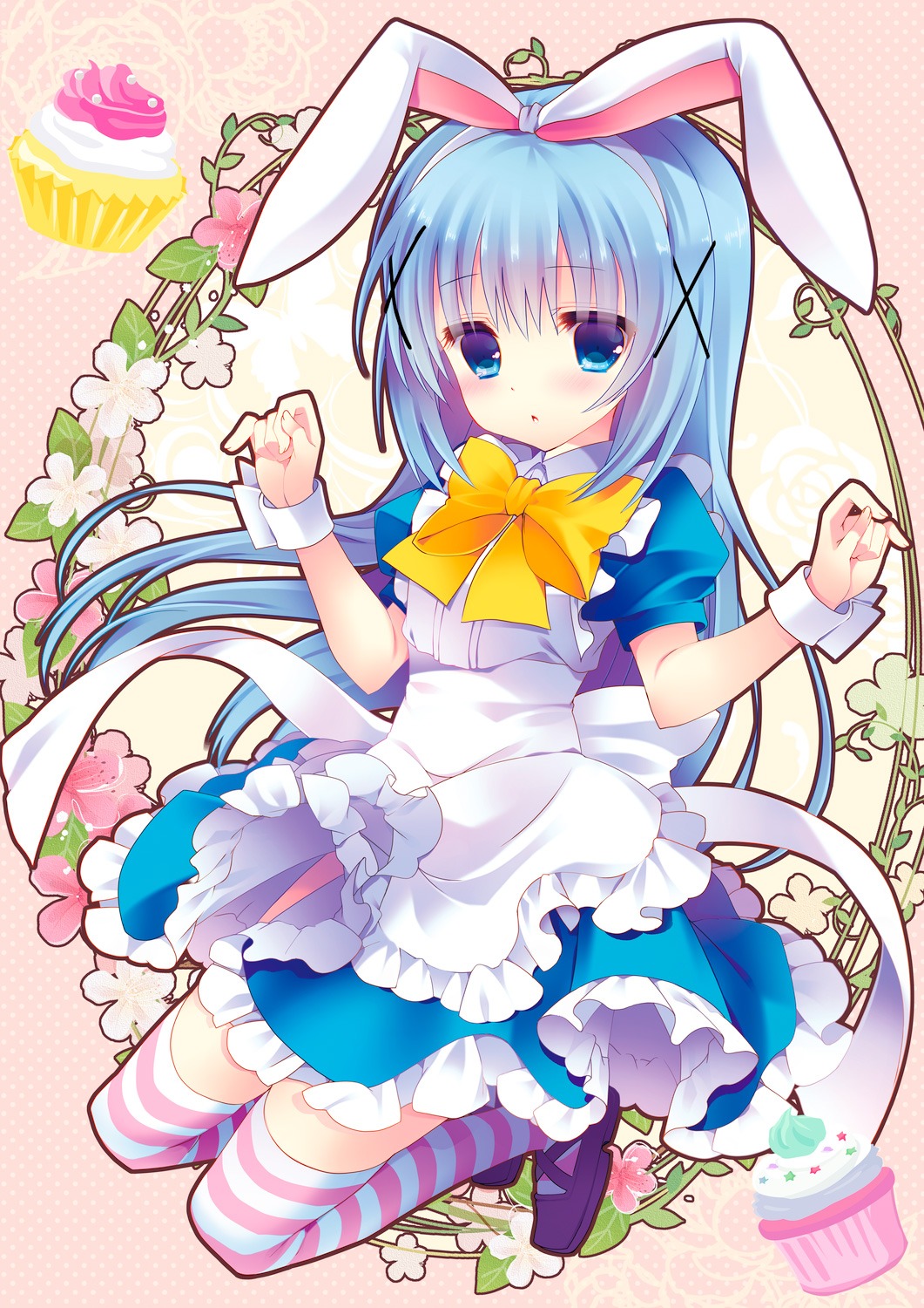 animal_ears, ash_(artist), bunny_ears, gochuumon_wa_usagi_desu_ka?, kafuu_chino