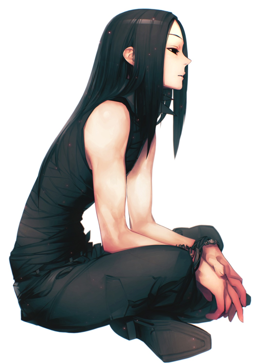 hunter_x_hunter, illumi_zoldyck, male, zubon_no_onara
