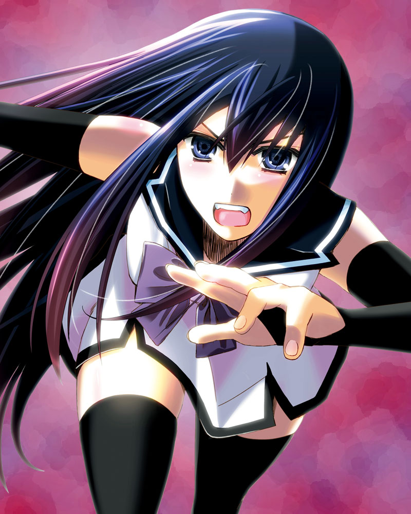 gokukoku_no_brynhildr, kuroha_neko, thighhighs