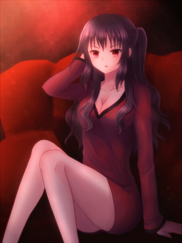 amano_sora, cleavage, fate/prototype, fate/stay_night, reiroukan_misaya