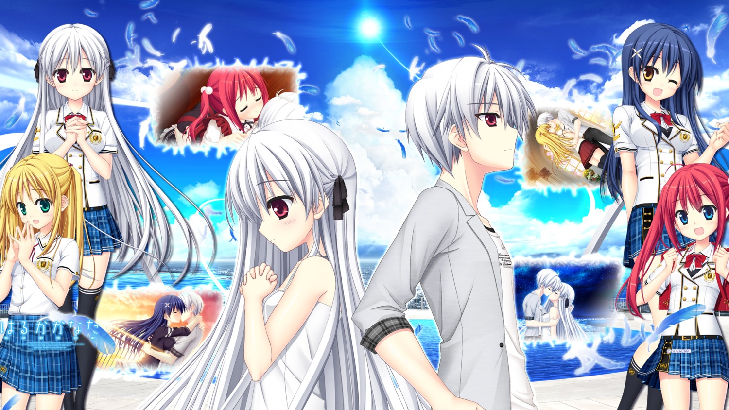 akizuki_tsukasa, game-style, harapeko, haruka_kanata, izumi_shizuku, mizushiro_haruka, nanami_kanata_(haruka_kanata), nanami_yui