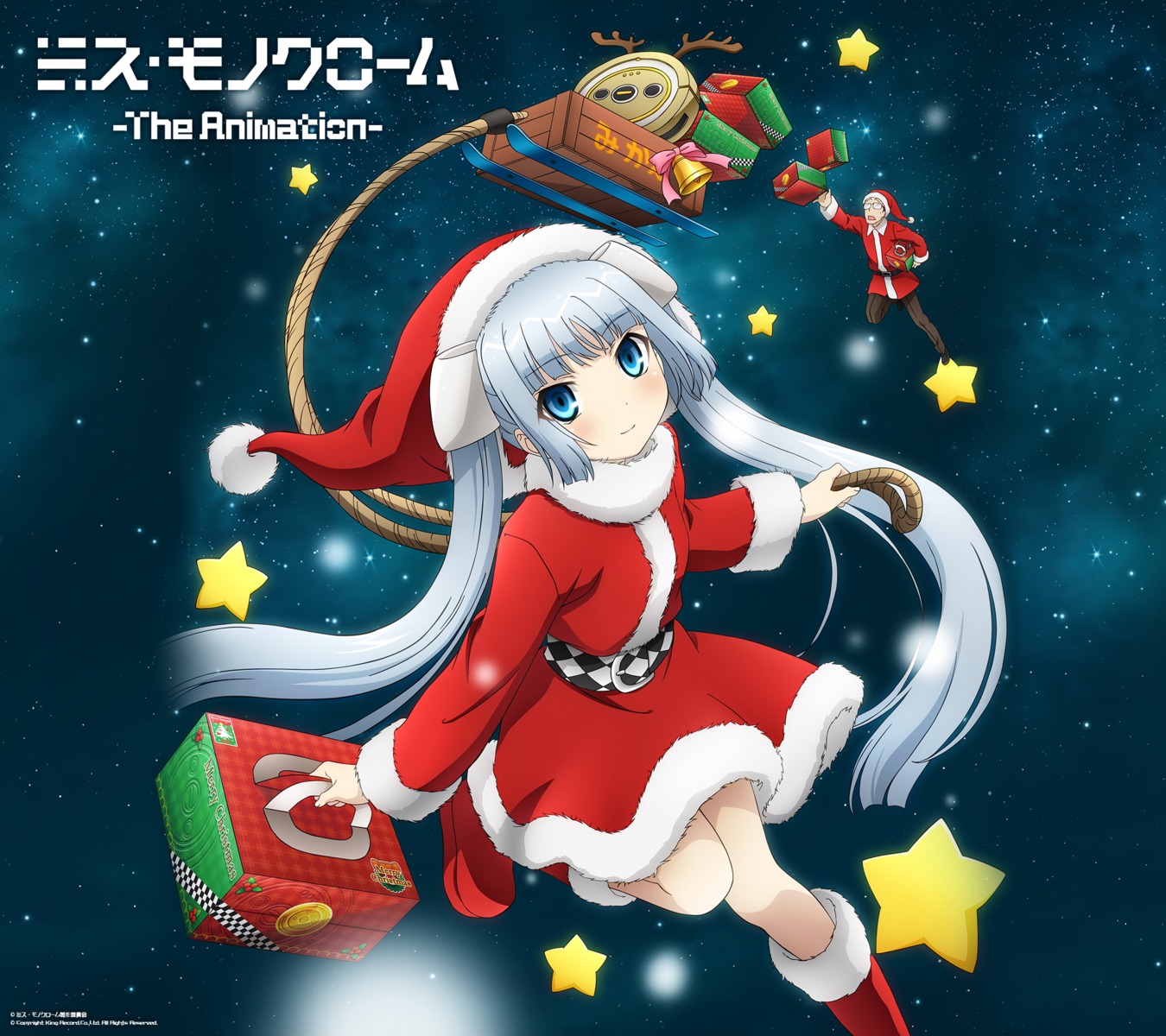 christmas, maneo, miss_monochrome, miss_monochrome_(character), ruuchan