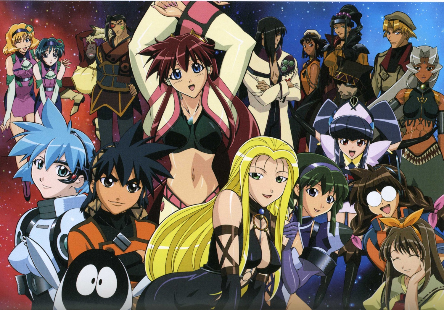 amarone_slaintheav, armor, barnette_orangello, bart_garsus, belvedere_coco, binding_discoloration, bleed_through, bodysuit