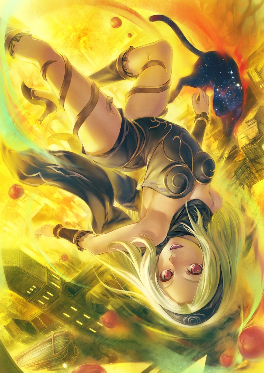 gravity_daze, heels, kat_(gravity_daze), simosi