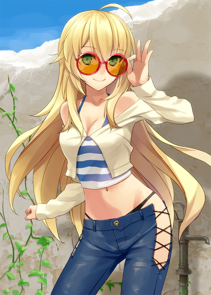 cleavage, hoshii_miki, pantsu, prime, the_idolm@ster