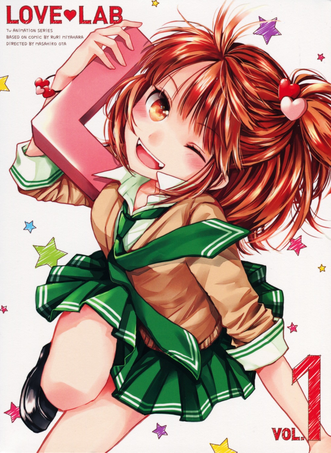 kurahashi_riko, love_lab, miyahara_ruri, seifuku, sweater