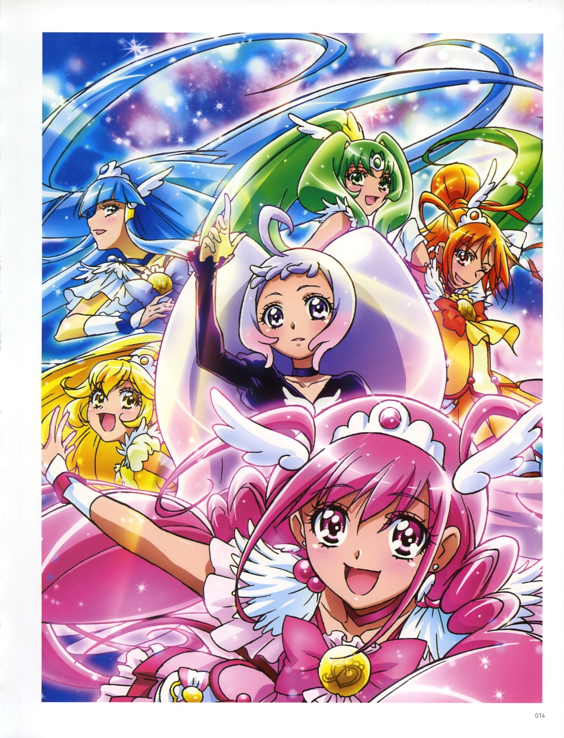 aoki_reika, hino_akane, hoshizora_miyuki, kawamura_toshie, kise_yayoi, midorikawa_nao, nico_(smile_precure!), precure, smile_precure!