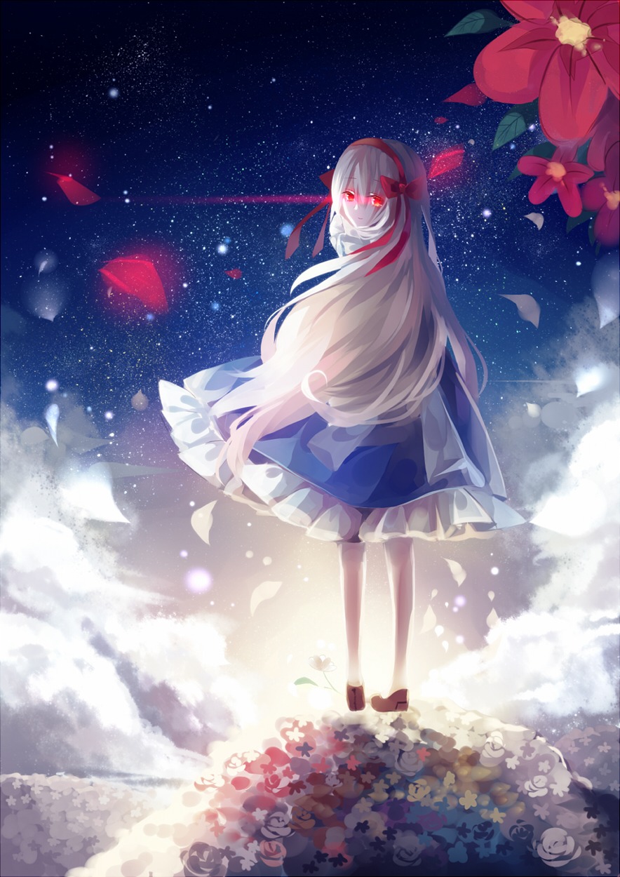 dress, kagerou_project, kozakura_mary, maid, nanna_(artist)
