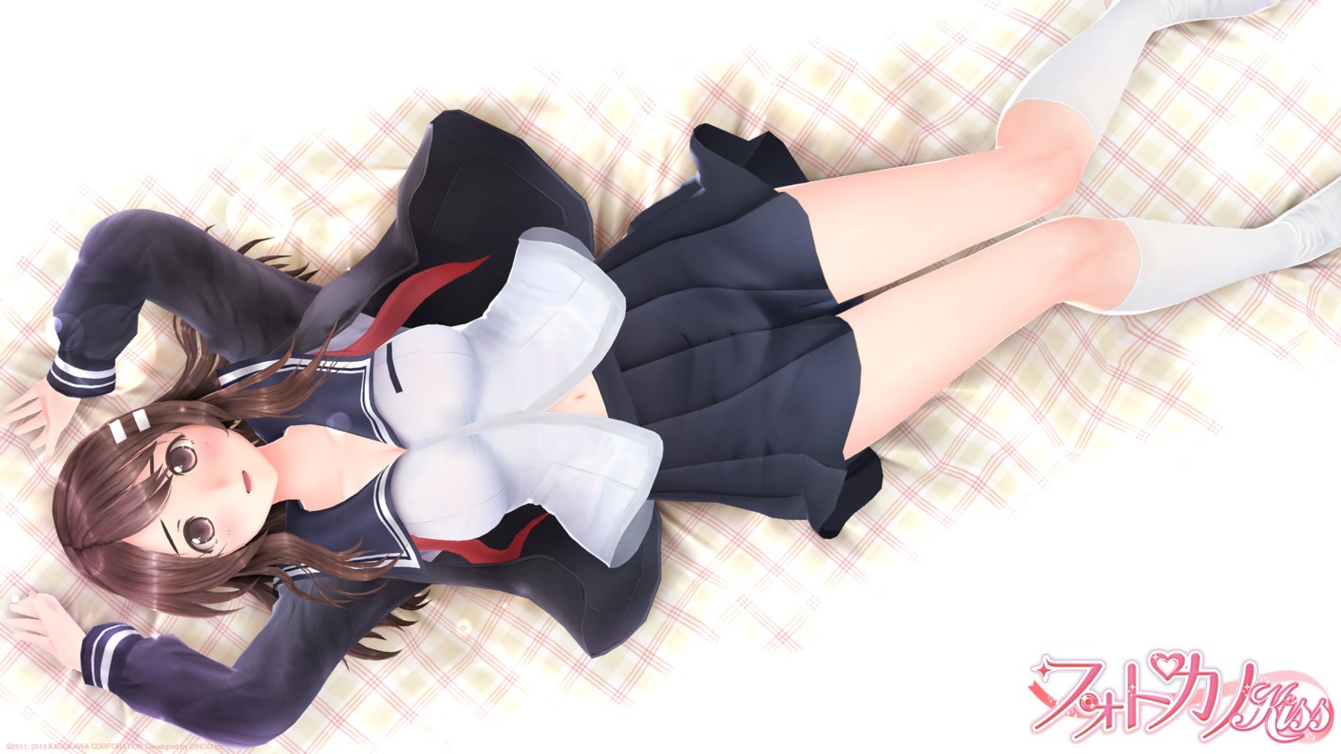 cg, niimi_haruka, photokano, seifuku, wallpaper