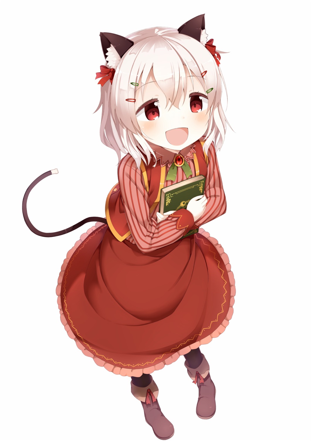 animal_ears, muku_(muku-coffee), nekomimi, tail