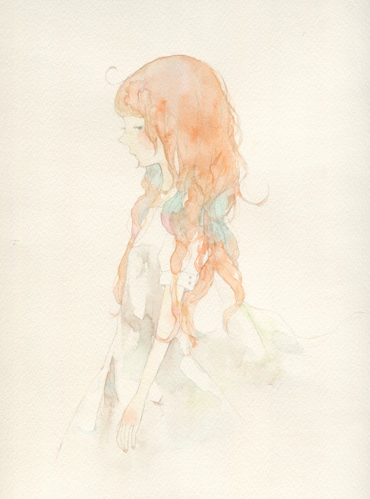 watercolor, wayukako