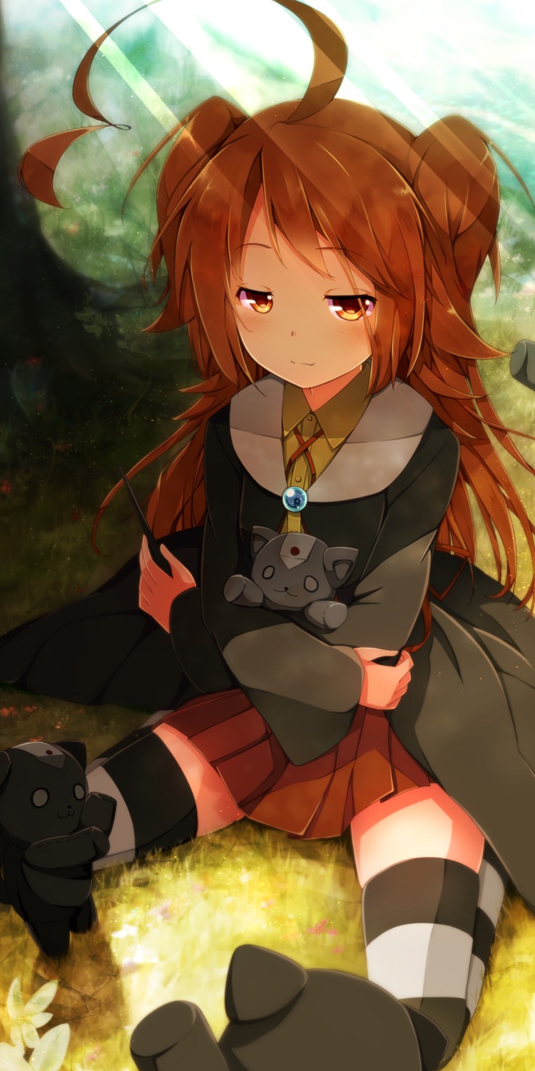 dennryuurai, thighhighs
