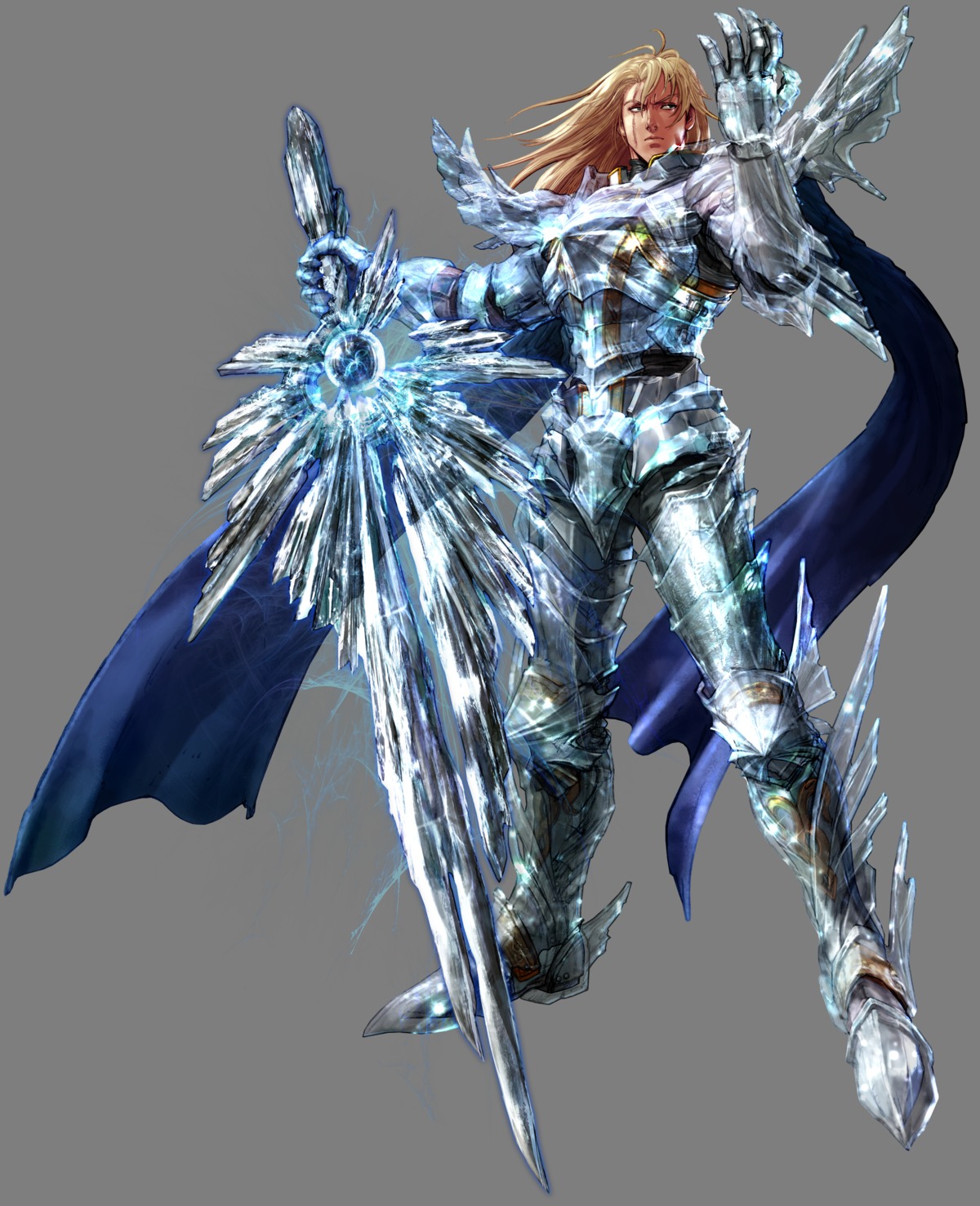 armor, kawano_takuji, male, namco, siegfried_schtauffen, soul_calibur, soul_calibur_iv, sword
