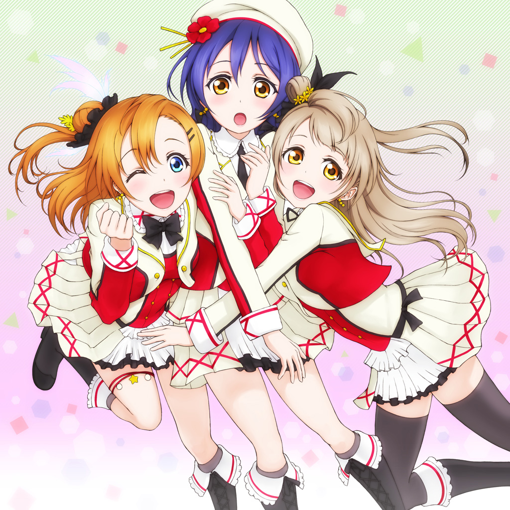 kousaka_honoka, love_live!, love_live!_(series), minami_kotori, rymerge, sonoda_umi