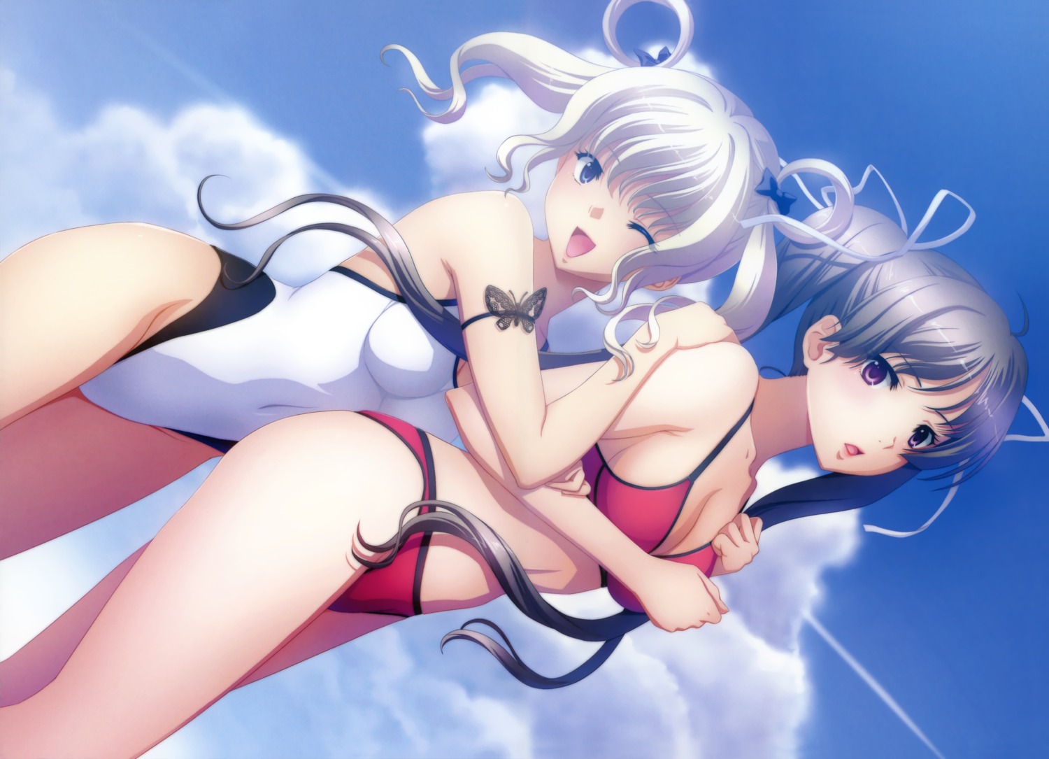 bikini, cleavage, fixed, swimsuits, tadano_akira