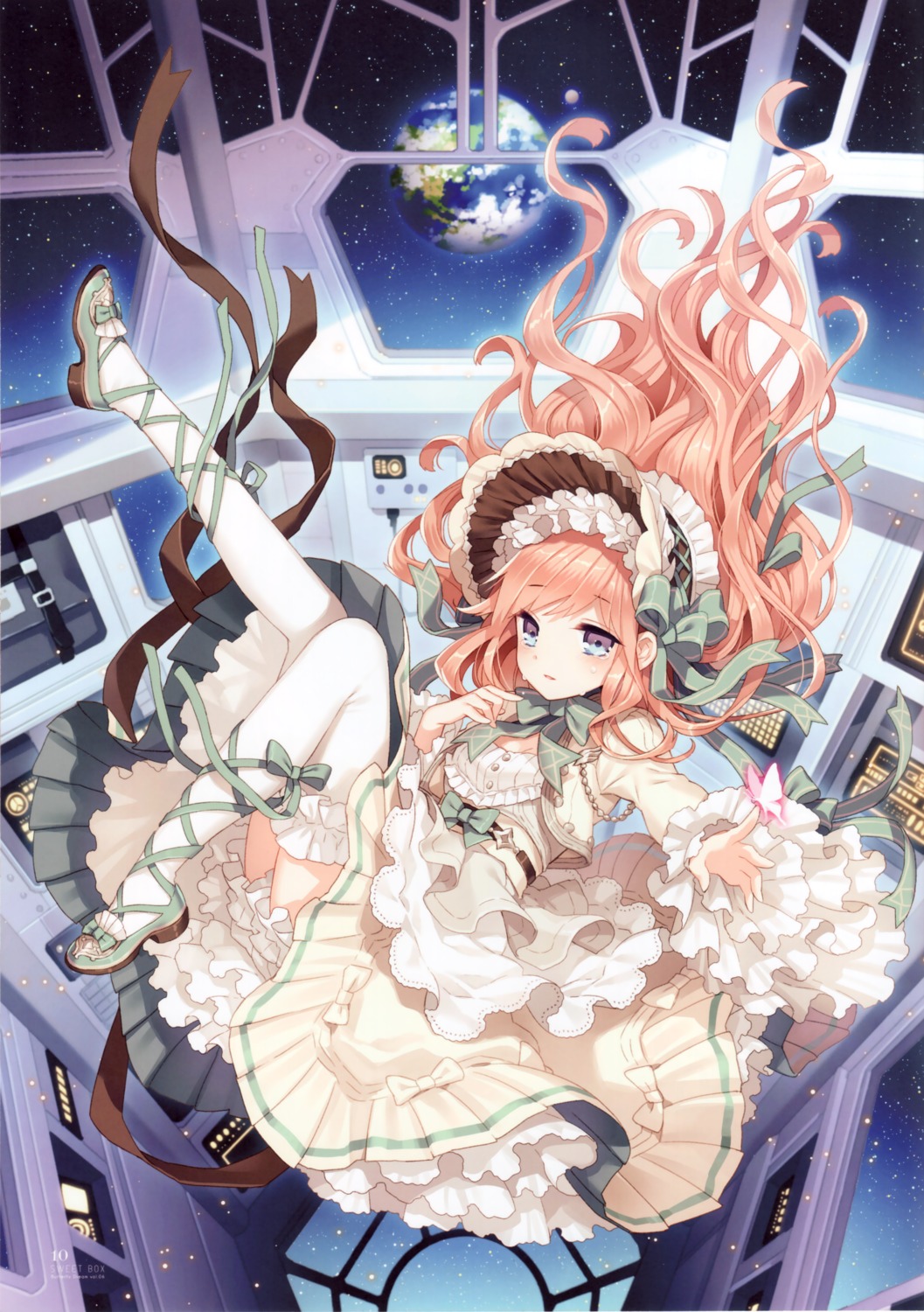 butterfly_dream, dress, heels, nardack, thighhighs