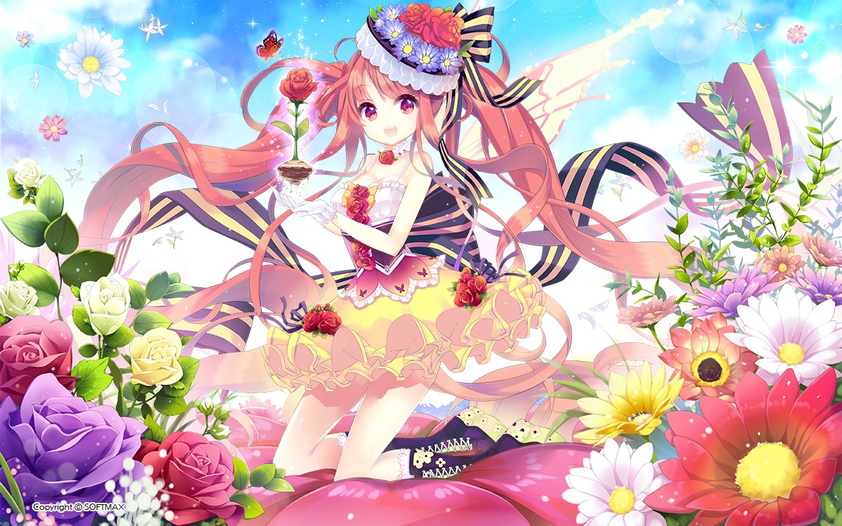 e-nya, heels, thighhighs, wings