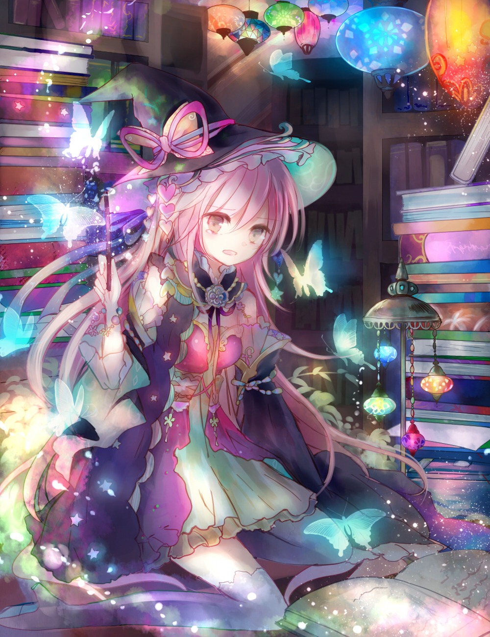 dress, heels, kazu_(muchuukai), thighhighs, witch