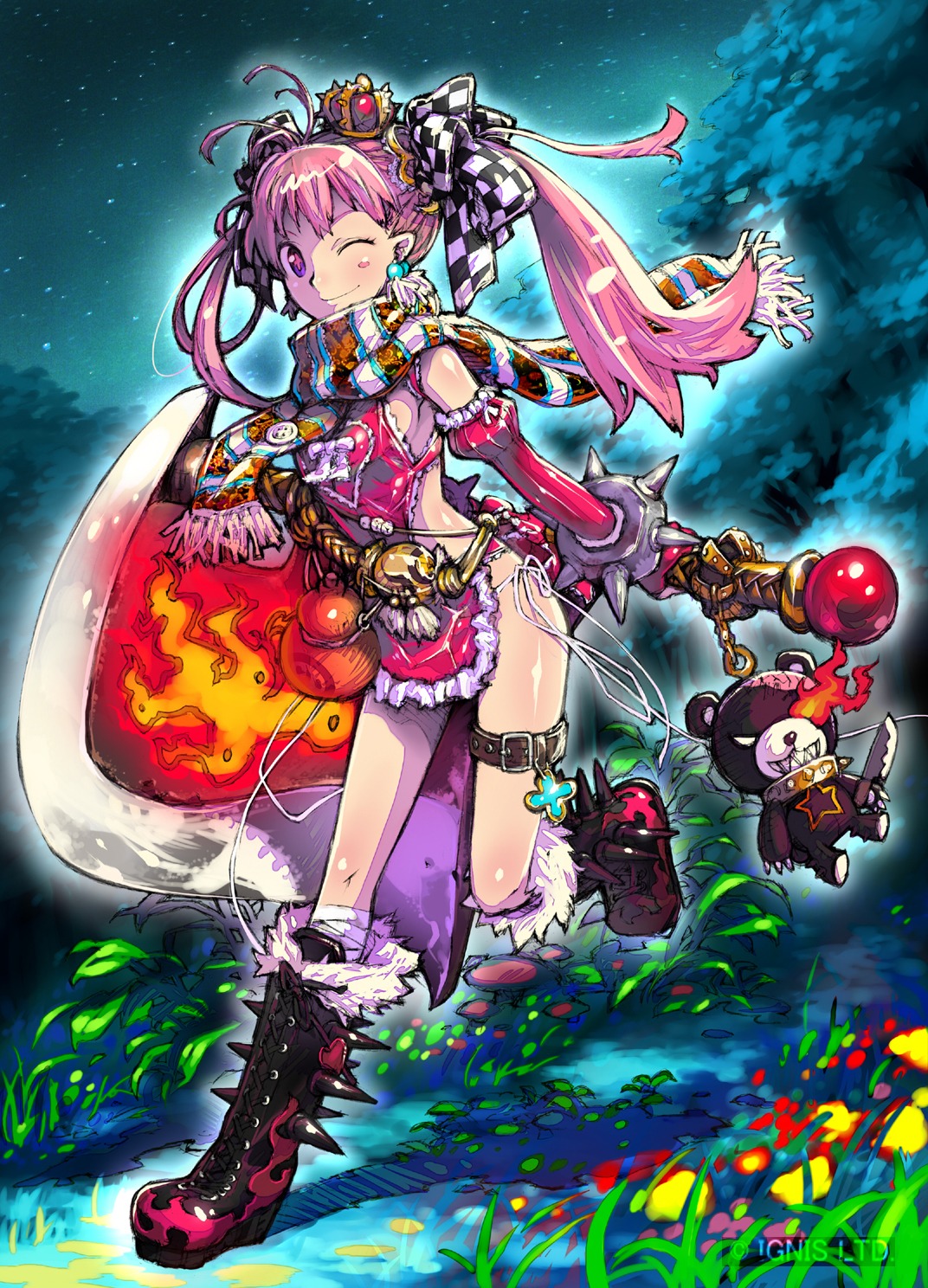 haku_(sabosoda), shinki_kakusei_melty_maiden, weapon
