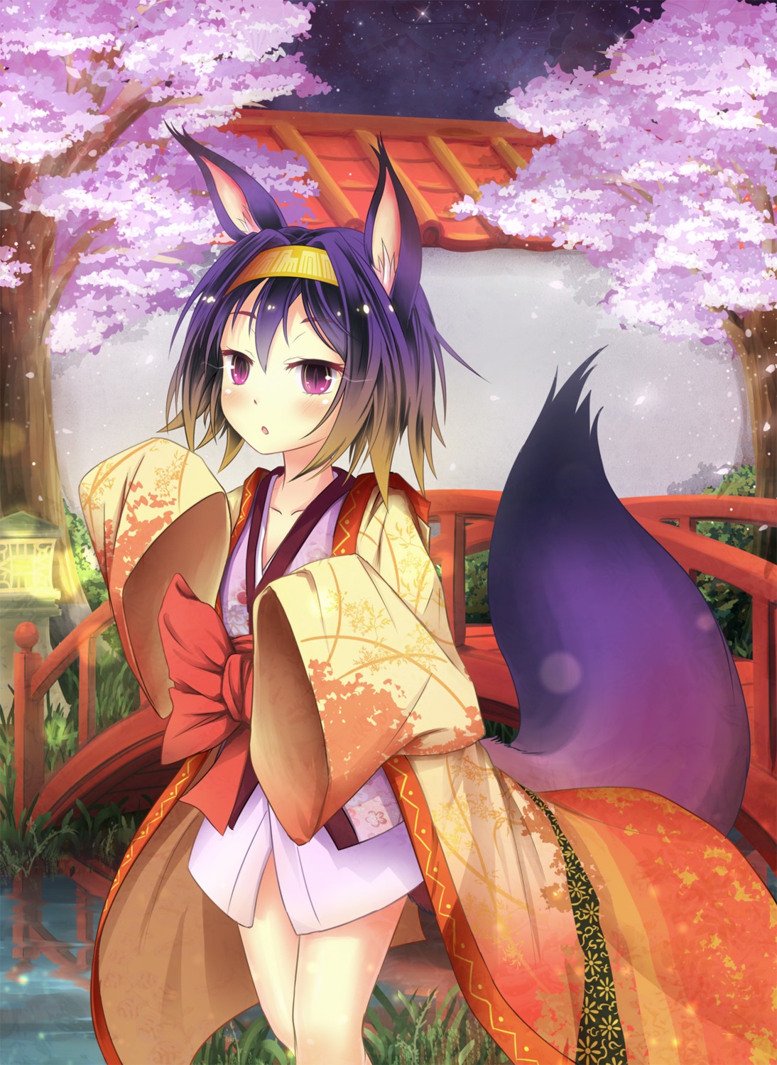 animal_ears, asakurashinji, hatsuse_izuna, japanese_clothes, no_game_no_life, tail