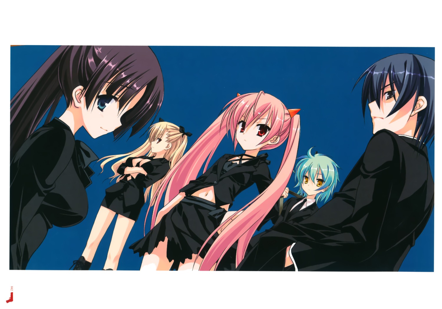 hidan_no_aria, hotogi_shirayuki, kanzaki_h._aria, kobuichi, mine_riko, tooyama_kinji, yada_reki