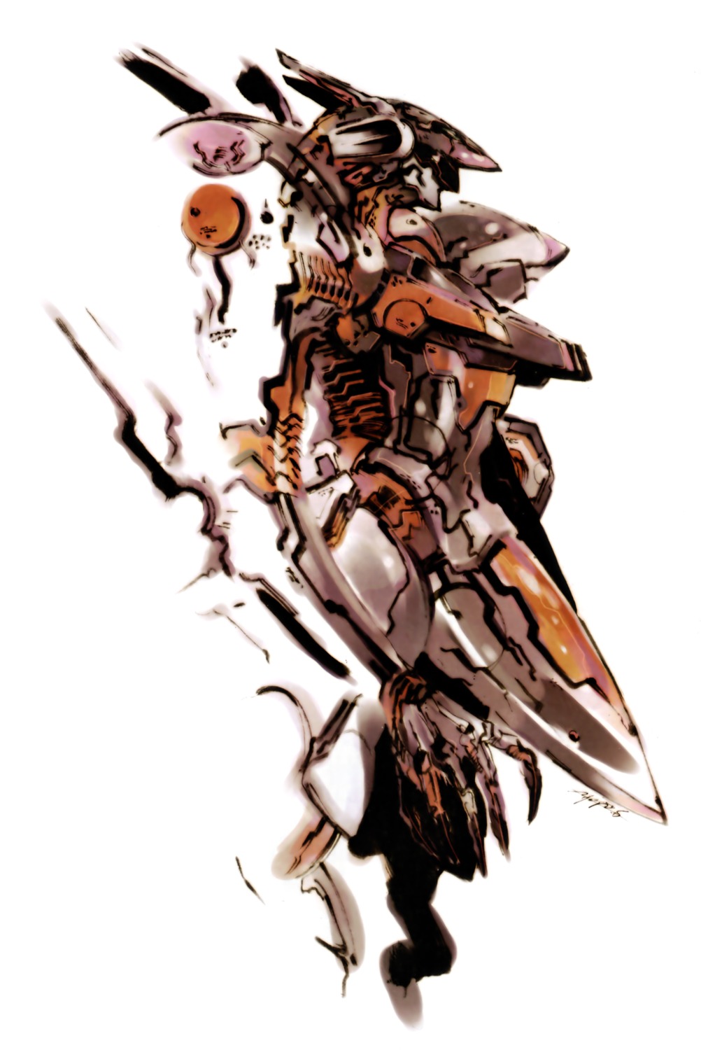 anubis:_zone_of_the_enders, jehuty, mecha, shinkawa_yoji, zone_of_the_enders