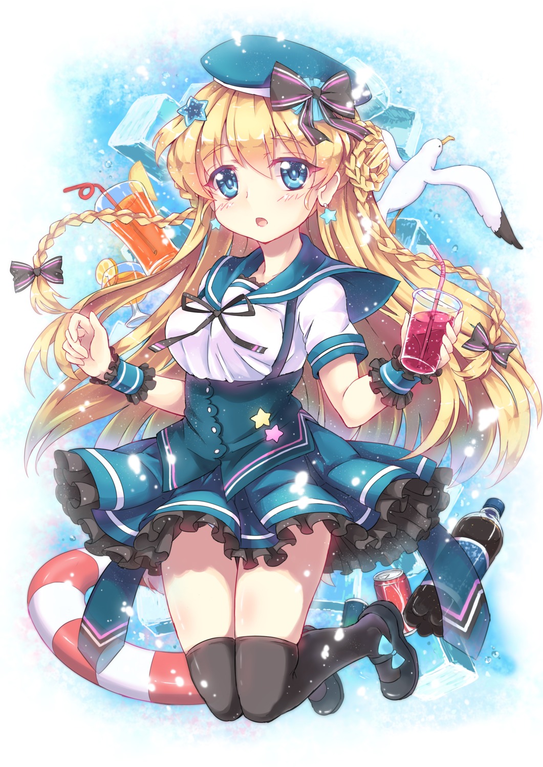 abyss_of_parliament, seifuku, thighhighs
