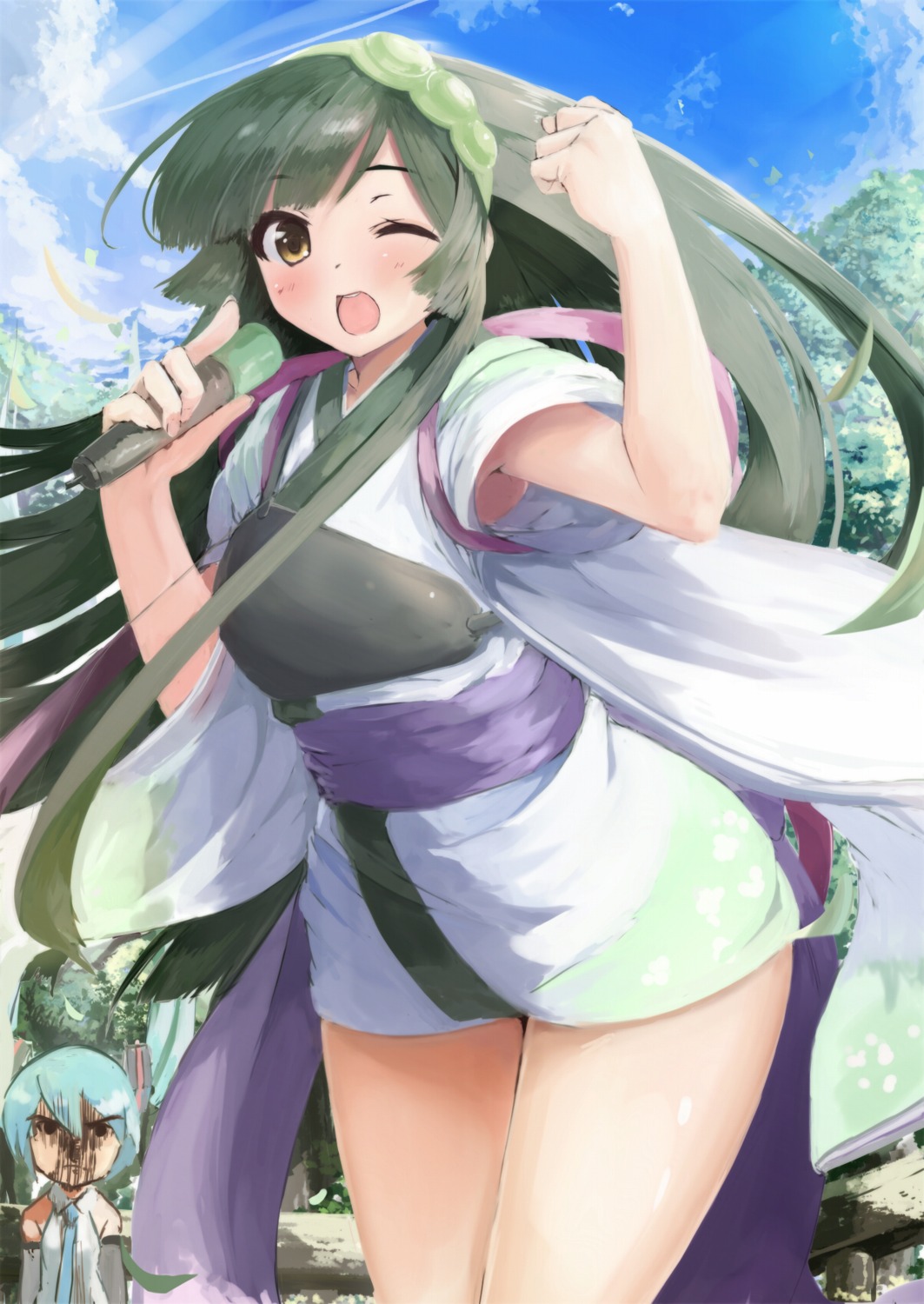daidou_(demitasse), hatsune_miku, touhoku_zunko, vocaloid