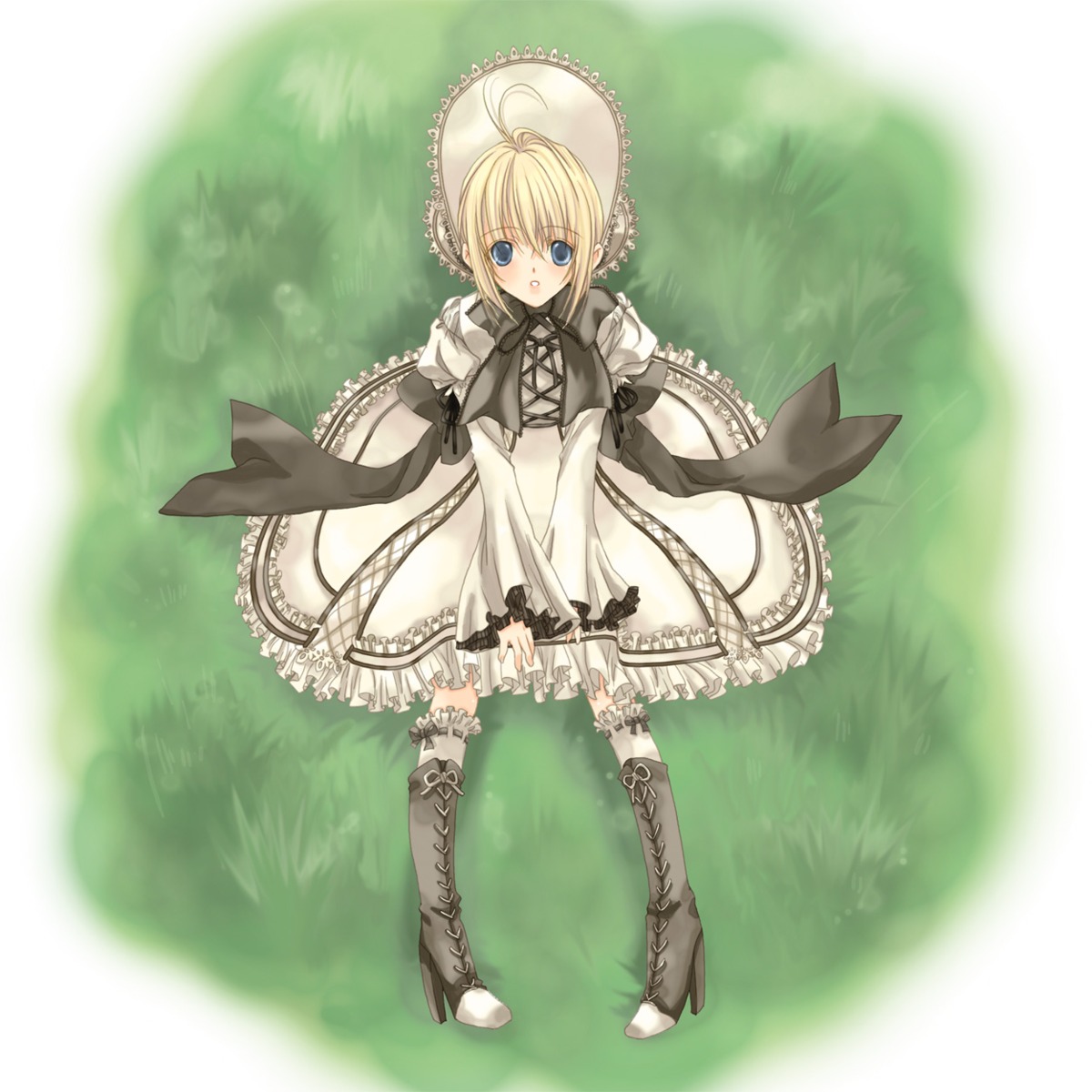 gothic_lolita, gunslinger_girl, kirino_kasumu, lolita_fashion, rico_(gunslinger_girl)