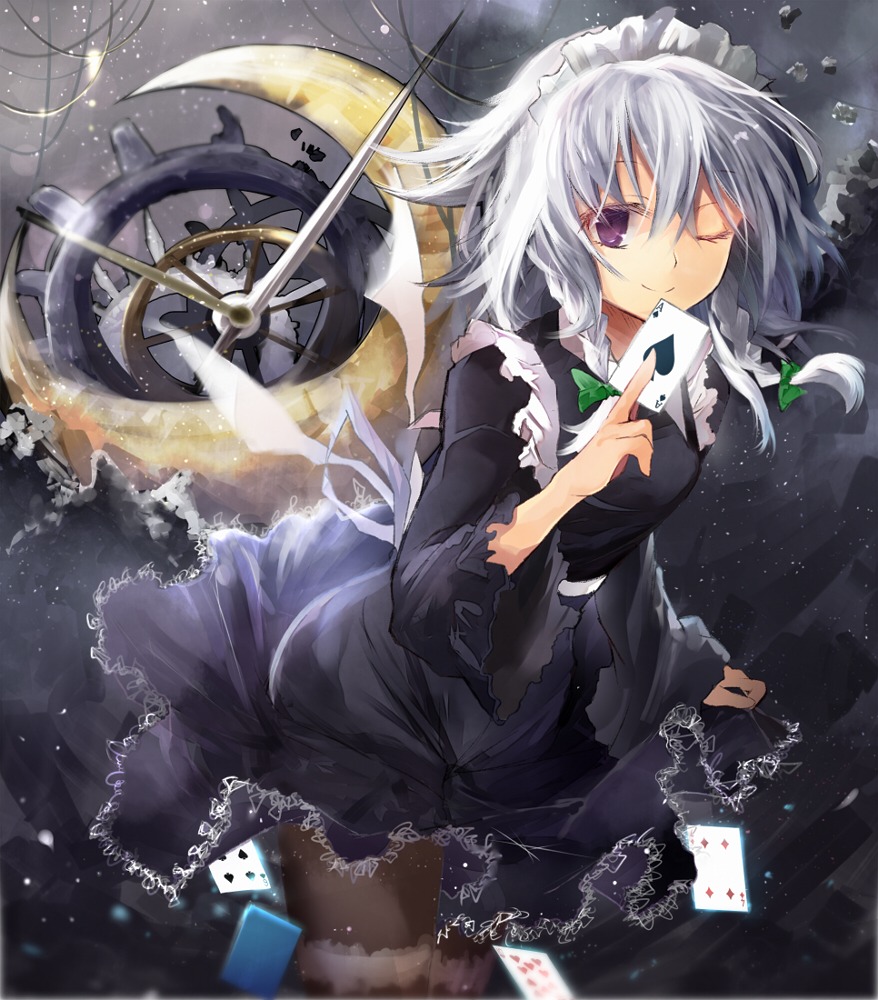 efe, izayoi_sakuya, touhou