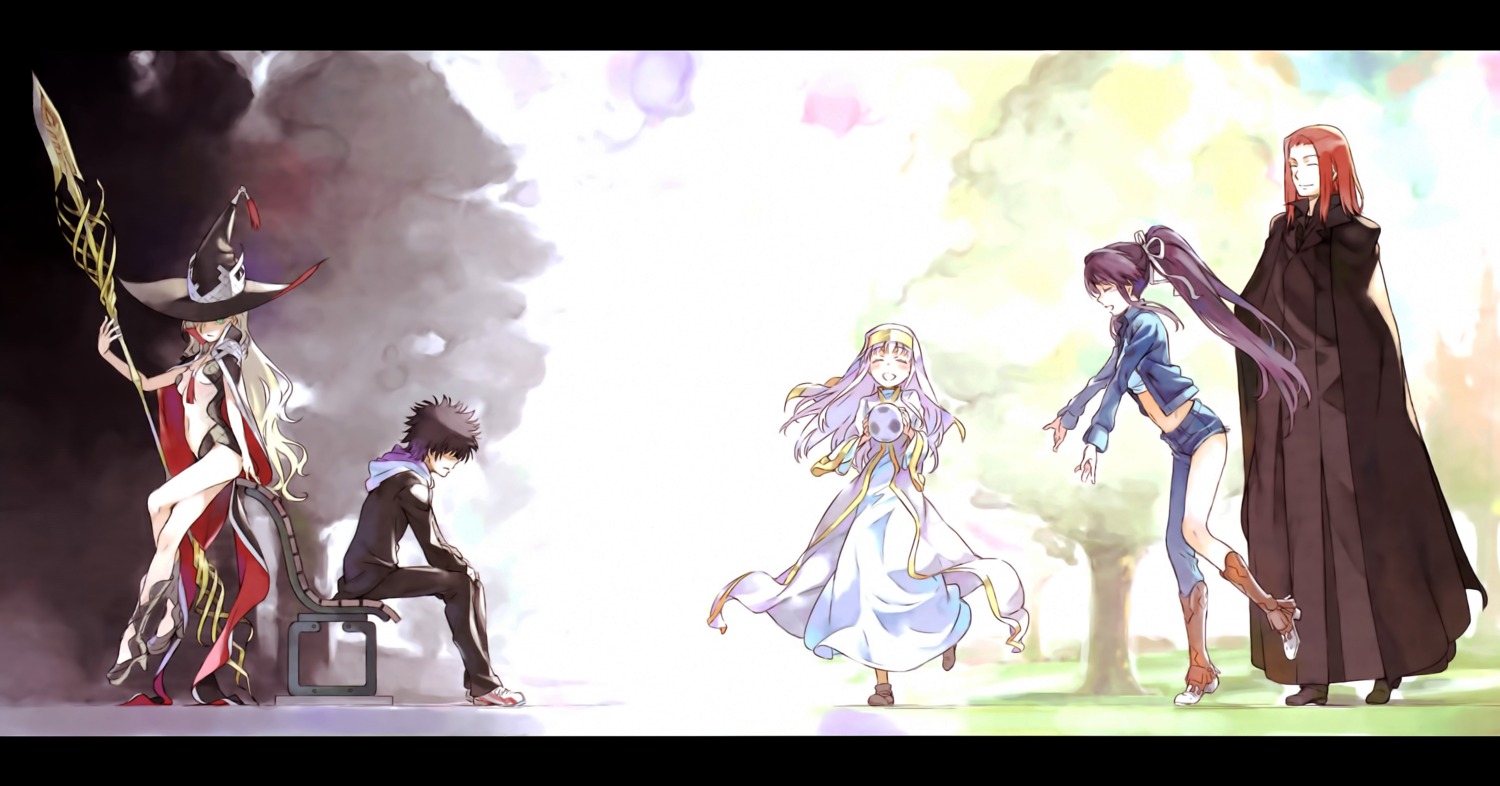 haimura_kiyotaka, index, kamijou_touma, kanzaki_kaori, othinus, stiyl_magnus, toaru_majutsu_no_index, toaru_majutsu_no_index:_new_testament