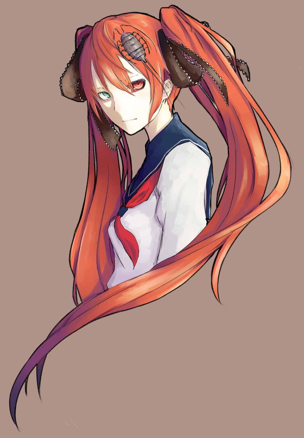 bacterial_contamination_(vocaloid), calne_ca, cosplay, heterochromia, jikeshi, seifuku, vocaloid