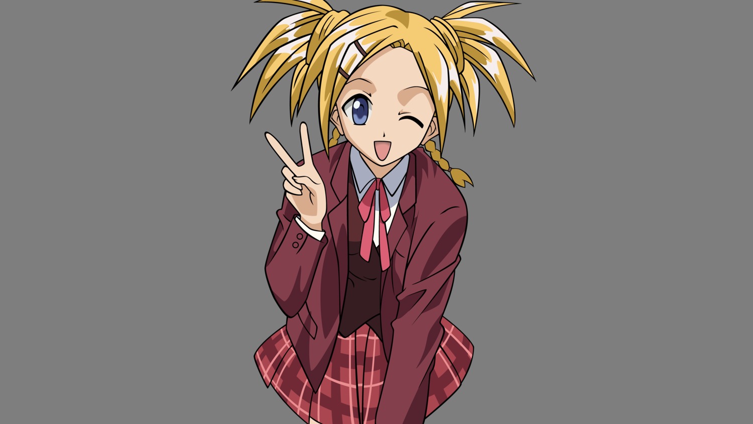mahou_sensei_negima, seifuku, shiina_sakurako, transparent_png, vector_trace