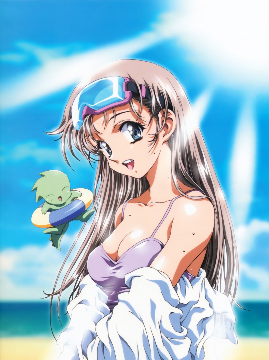 cleavage, kawarajima_koh, swimsuits, undressing