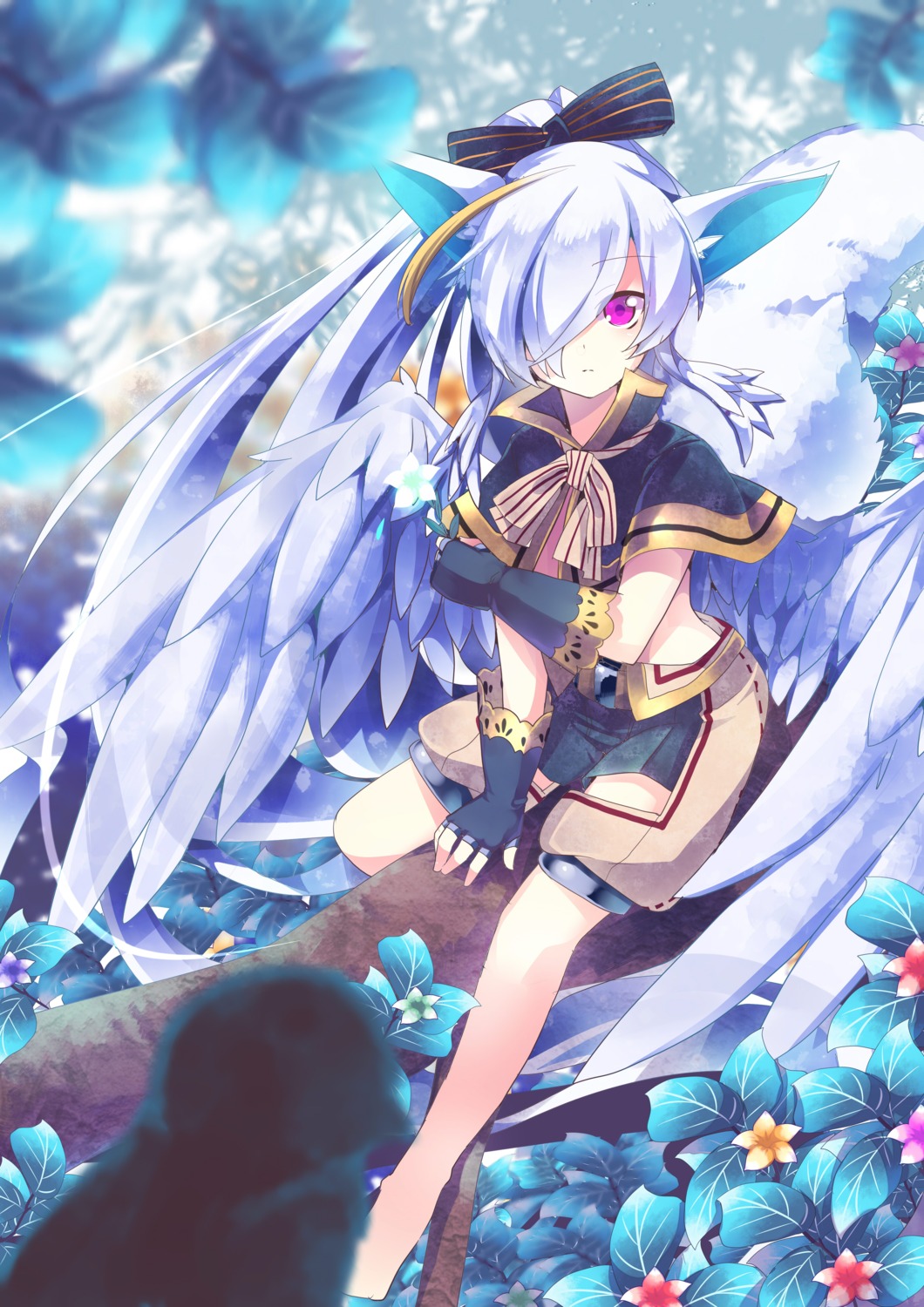 animal_ears, niyori, wings
