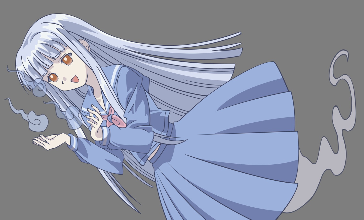 aisaka_sayo, mahou_sensei_negima, seifuku, transparent_png, vector_trace
