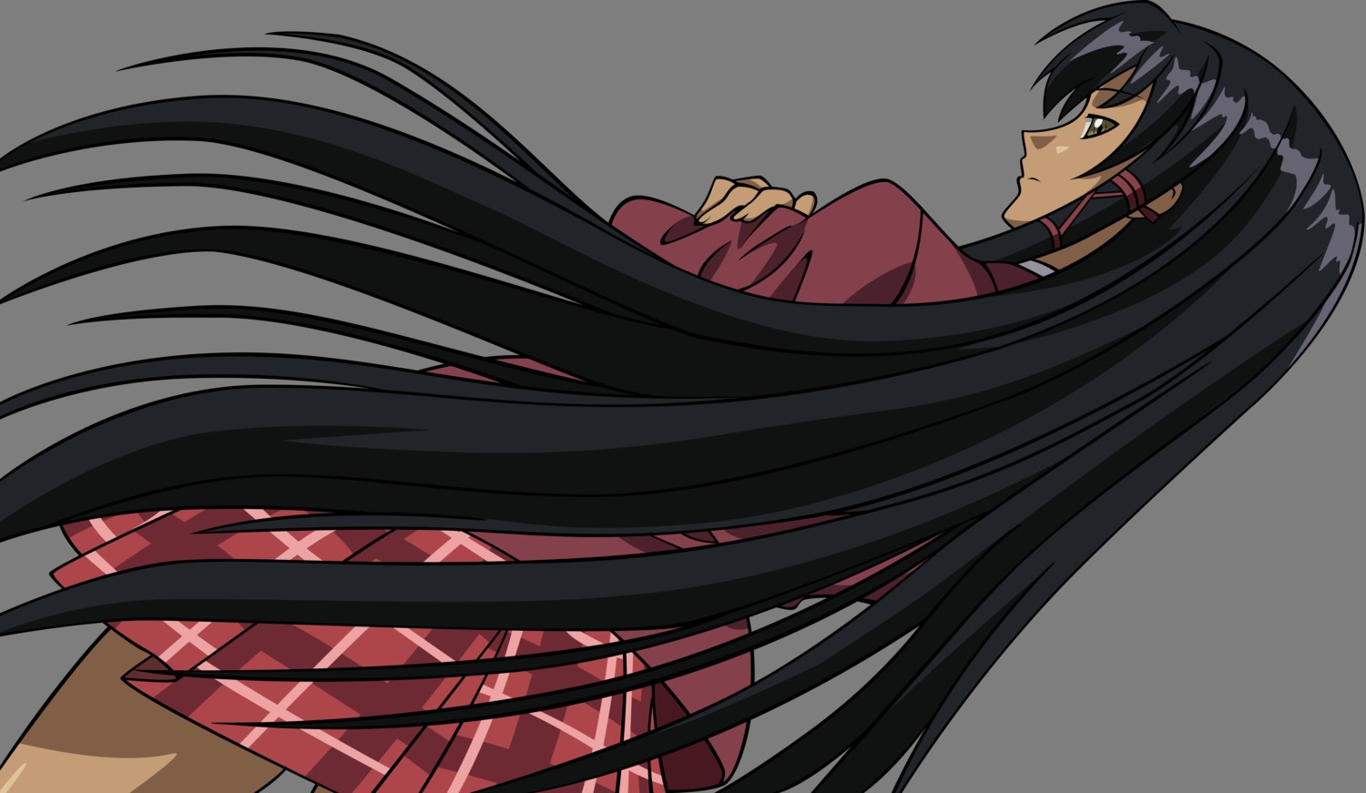 mahou_sensei_negima, seifuku, tatsumiya_mana, transparent_png, vector_trace