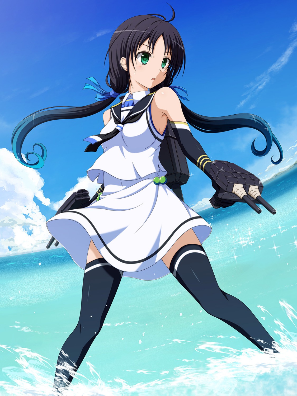 kantai_collection, shira-nyoro, suzukaze_(kancolle)