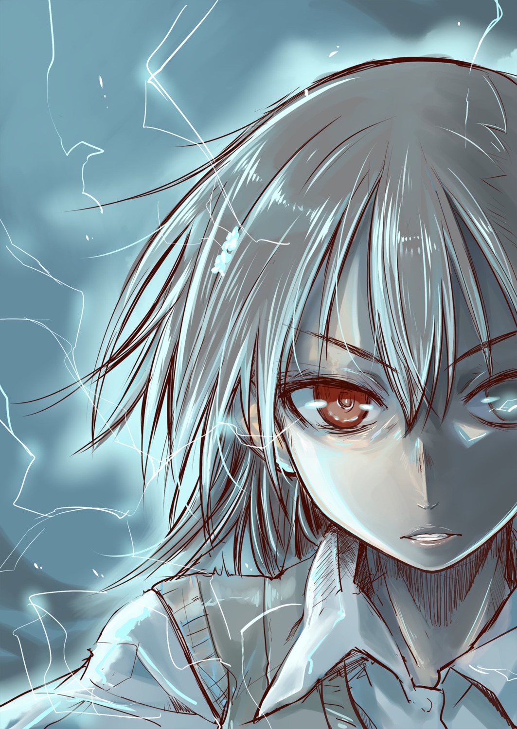 heterochromia, misaka_mikoto, okara, seifuku, toaru_kagaku_no_railgun, toaru_majutsu_no_index